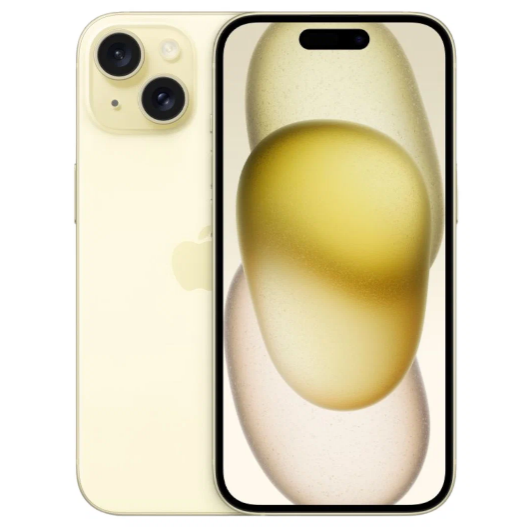 Смартфон Apple iPhone 15 Plus 128 ГБ желтый (Yellow)