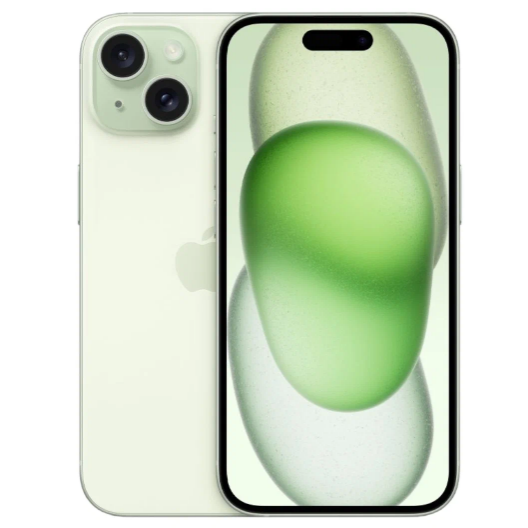 Смартфон Apple iPhone 15 512 ГБ зеленый (Green)
