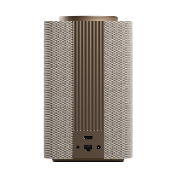 Умная колонка Яндекс Станция Макс с Zigbee серый (Cream)
