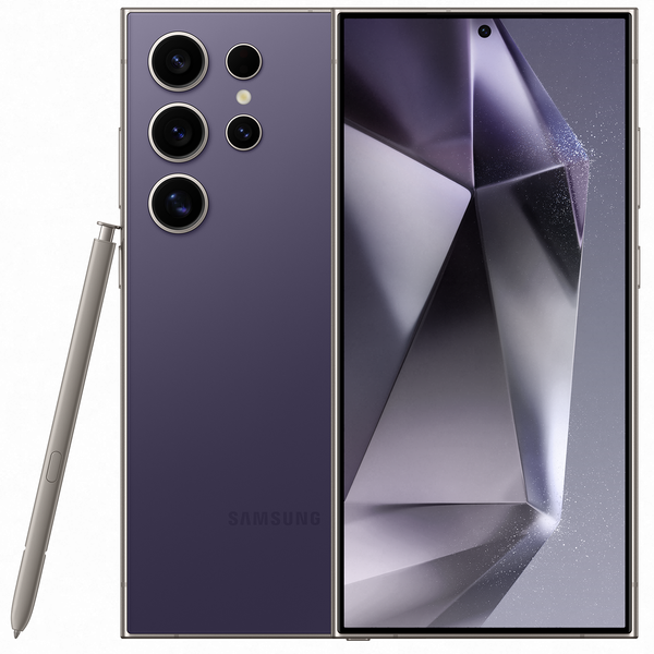 Смартфон Samsung Galaxy S24 Ultra 256 ГБ фиолетовый (Titanium Violet)