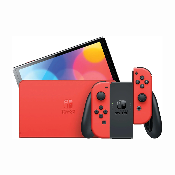 Игровая приставка Nintendo Switch OLED-модель Марио (красный) 64 ГБ