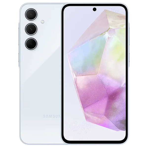 Смартфон Samsung Galaxy A35 5G 256 ГБ голубой (Awesome Iceblue)