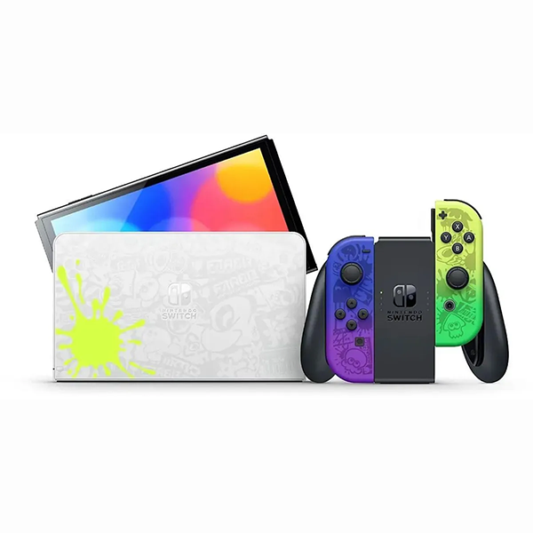 Игровая приставка Nintendo Switch (OLED-модель) Splatoon 3 Edition 64 ГБ черный (Splatoon 3)