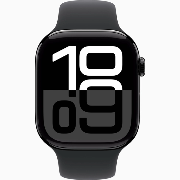 Смарт-часы Apple Watch Series 10 GPS 46мм корпус из алюминия Jet