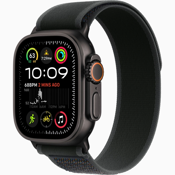 Чехол Silicone Case для Silicone Case для Apple Watch Ultra 2 черный (Satin Black)