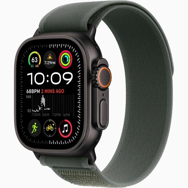Чехол Silicone Case для Silicone Case для Apple Watch Ultra 2 черный (Black)