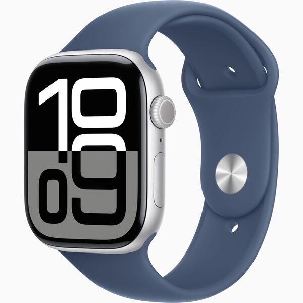 Ремешок для Часы Apple Watch Series 10 GPS 42мм корпус из алюминия серебристый (Silver)