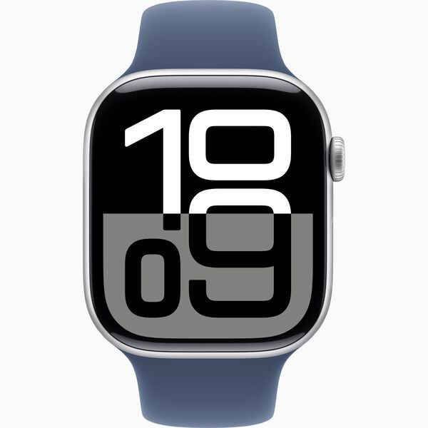 Ремешок для Часы Apple Watch Series 10 GPS 42мм корпус из алюминия серебристый (Silver)