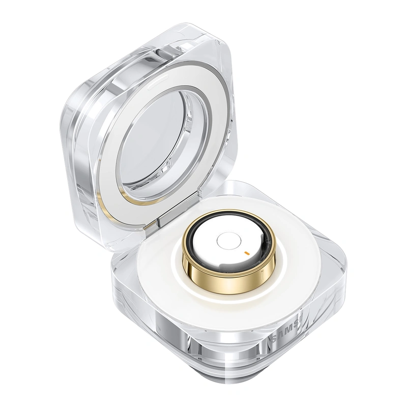 Умное кольцо Samsung Galaxy Ring (SM-Q500) (Размер 6) золотистый титан (Titanium Gold)