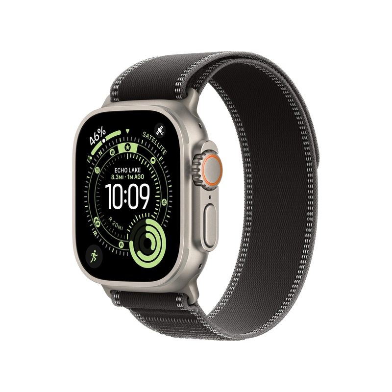 Чехол Silicone Case для Silicone Case для Apple Watch Ultra 3 49mm Natural серый титан (Natural Titanium)