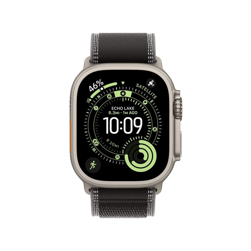 Чехол Silicone Case для Silicone Case для Apple Watch Ultra 3 49mm Natural серый титан (Natural Titanium)