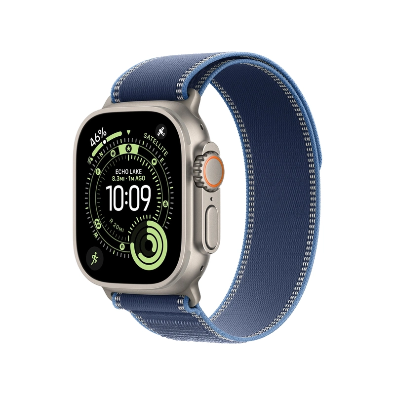 Чехол Silicone Case для Silicone Case для Apple Watch Ultra 3 49mm Natural серый титан (Natural Titanium)