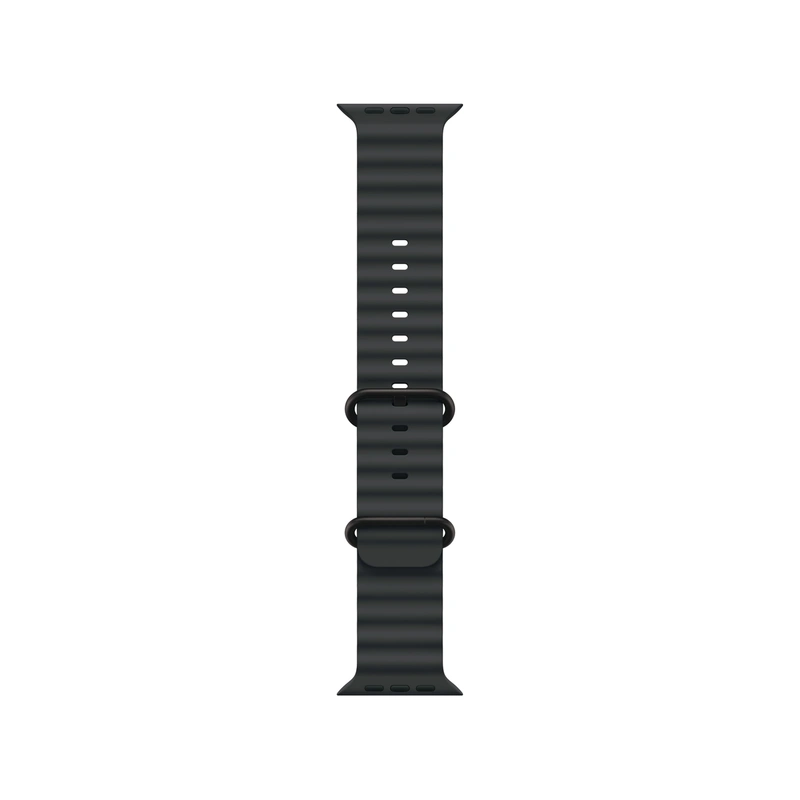 Чехол Silicone Case для Silicone Case для Apple Watch Ultra 3 49mm черный титан (Black Titanium)