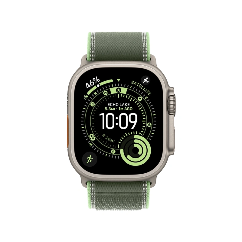 Чехол Silicone Case для Silicone Case для Apple Watch Ultra 3 49mm Natural серый титан (Natural Titanium)