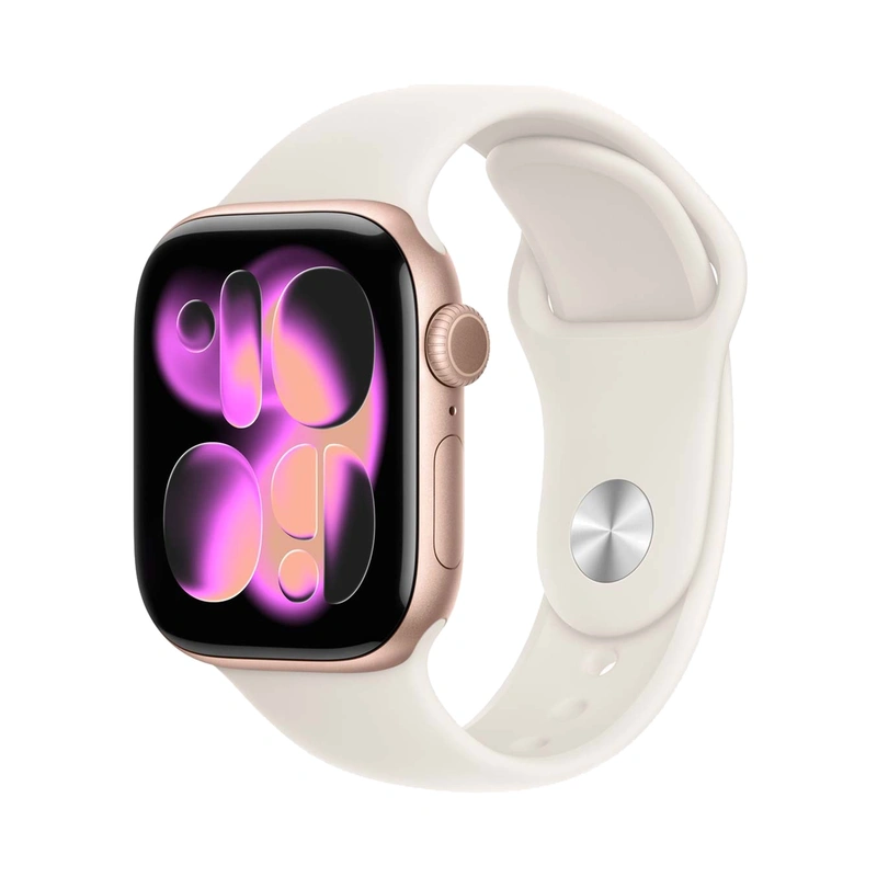 Чехол Silicone Case для Silicone Case для Apple Watch S11 46mm «Rose Gold золотой (Rose Gold)