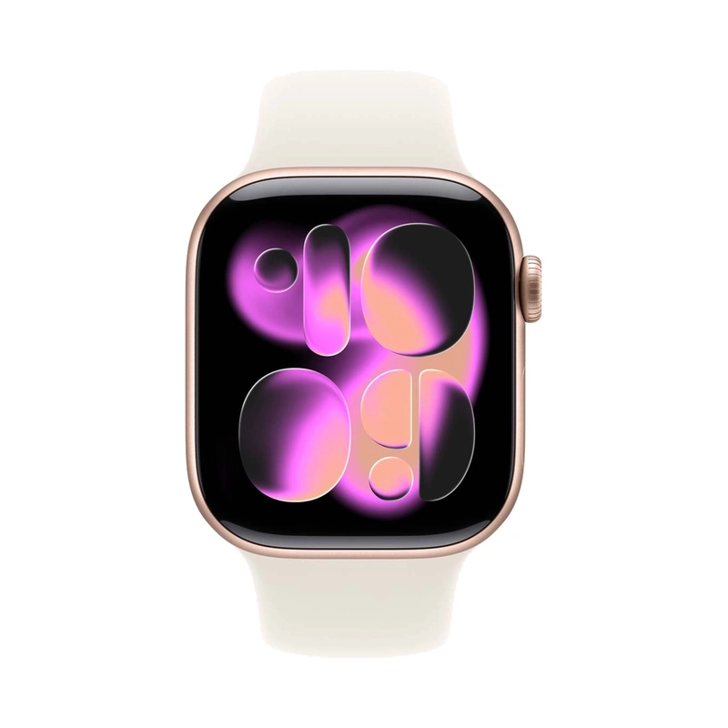 Чехол Silicone Case для Silicone Case для Apple Watch S11 46mm «Rose Gold золотой (Rose Gold)