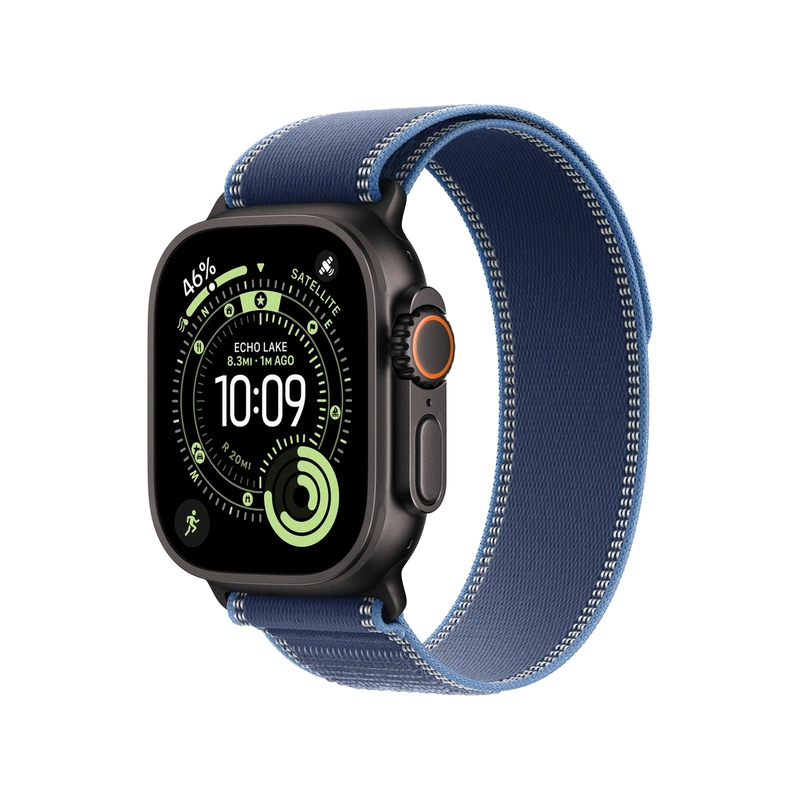 Чехол Silicone Case для Silicone Case для Apple Watch Ultra 3 49mm черный титан (Black Titanium)