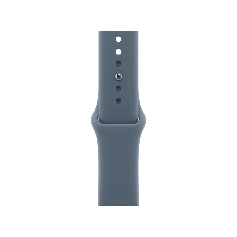 Чехол Silicone Case для Смарт-часы Apple Watch S11 46mm Silver Anchor Blue серебристый (Silver)