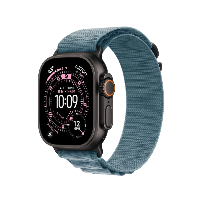 Чехол Silicone Case для Silicone Case для Apple Watch Ultra 3 49mm черный (Satin Black)