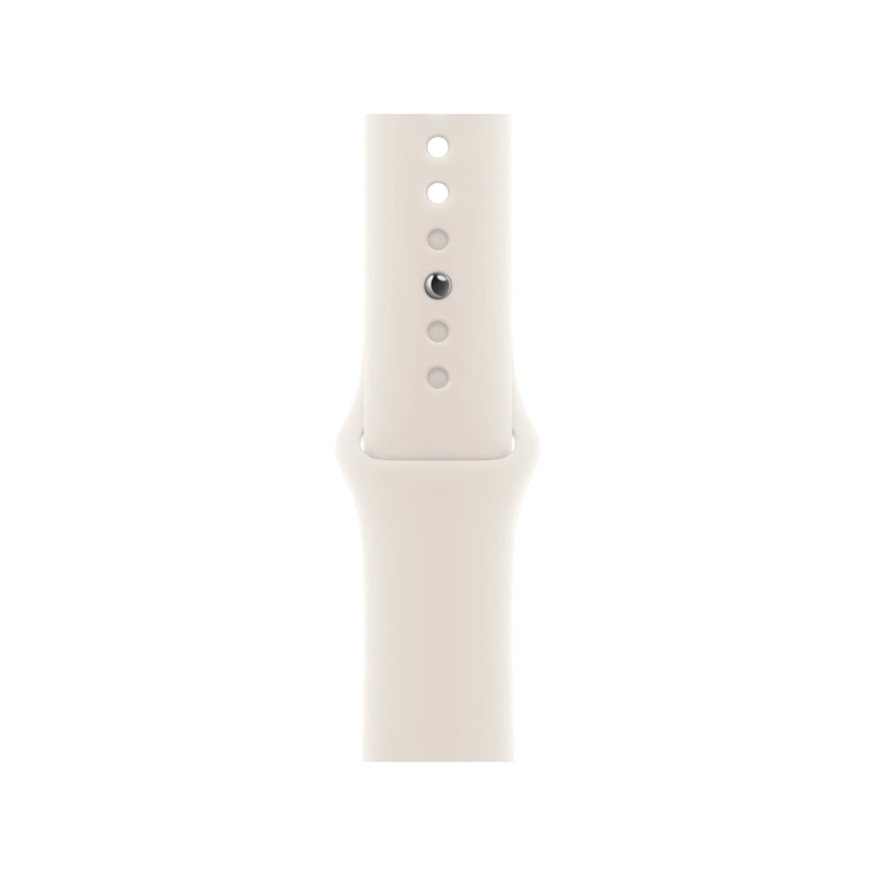 Чехол Silicone Case для Смарт-часы Apple Watch S11 46mm Silver Sport Band серебристый (Silver)