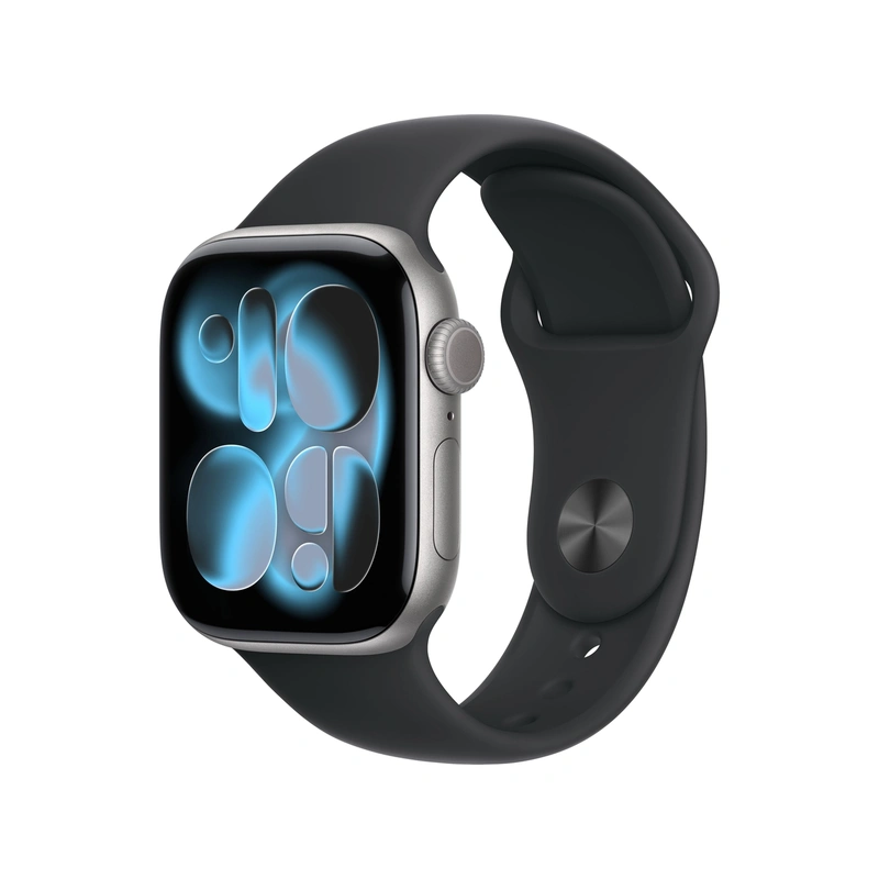 Silicone Case для Silicone Case для Apple Watch S11 42mm «Space Gray» с ремешком Sport Band