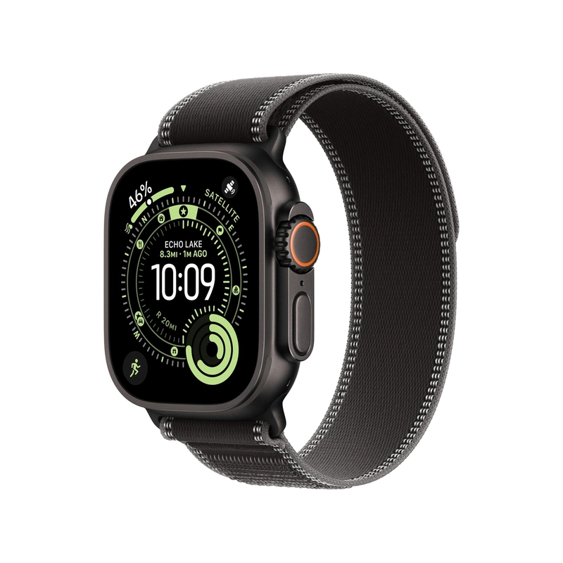 Чехол Silicone Case для Silicone Case для Apple Watch Ultra 3 49mm черный (Satin Black)