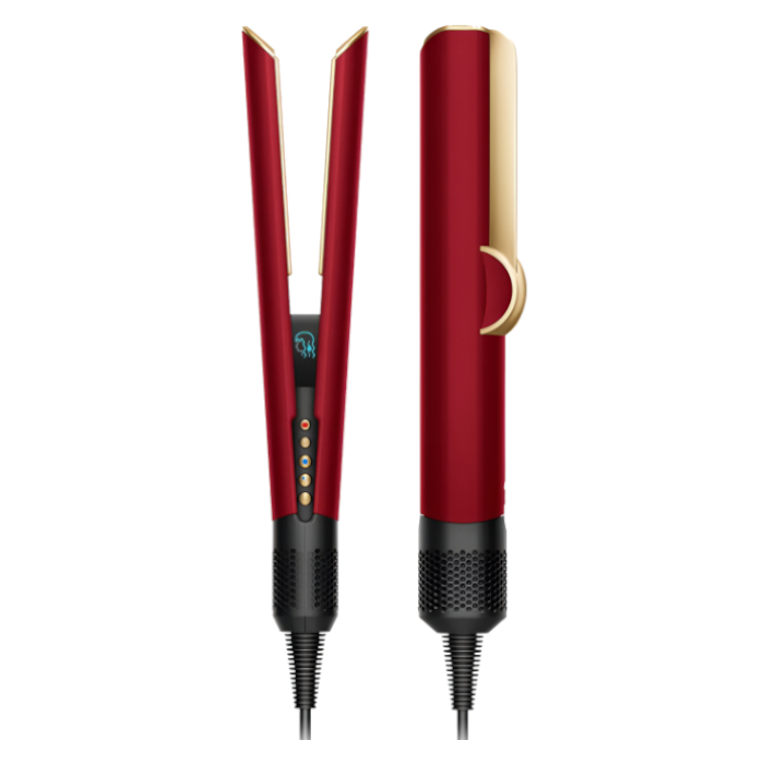 Стайлер Dyson AirStrait HT01 (596931-01 / 596929-01) красный (Red Velvet / Gold)