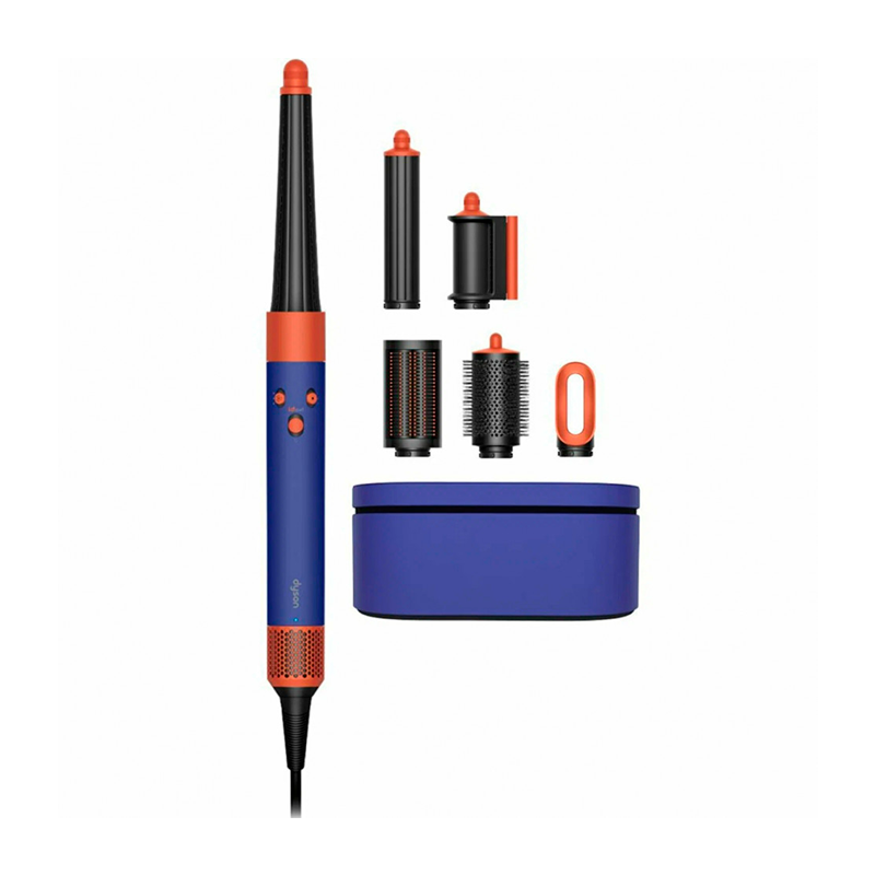 Стайлер Dyson Airwrap i.d.™ Long (HS08) синий (Vinca Blue / Topaz Orange)