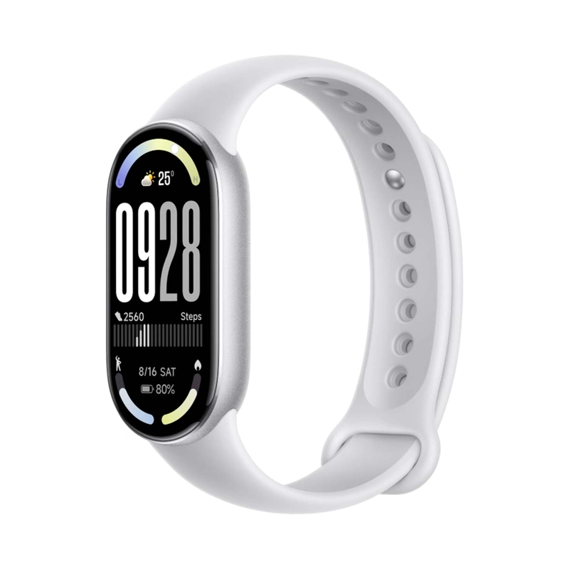 Ремешок для Xiaomi Фитнес-браслет Mi Band 10 (Glacier серебристый (Glacier Silver)