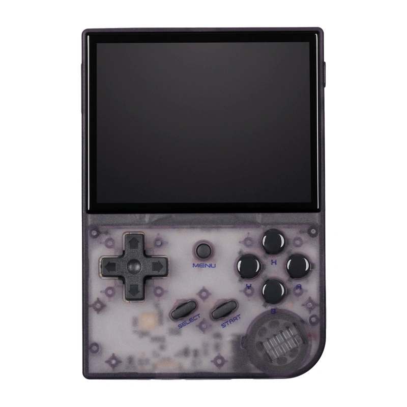 Игровая приставка Anbernic RG35XX (2024) фиолетовый (Transparent Purple)