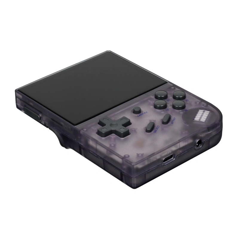 Игровая приставка Anbernic RG35XX (2024) фиолетовый (Transparent Purple)