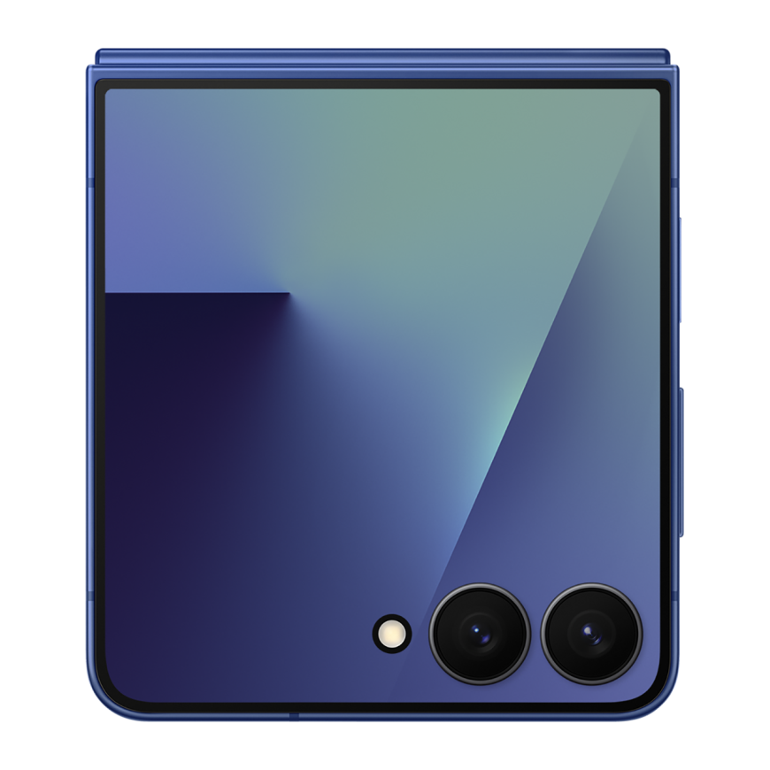 Смартфон Samsung Galaxy Z Flip 7 256 ГБ синий (Blue Shadow)