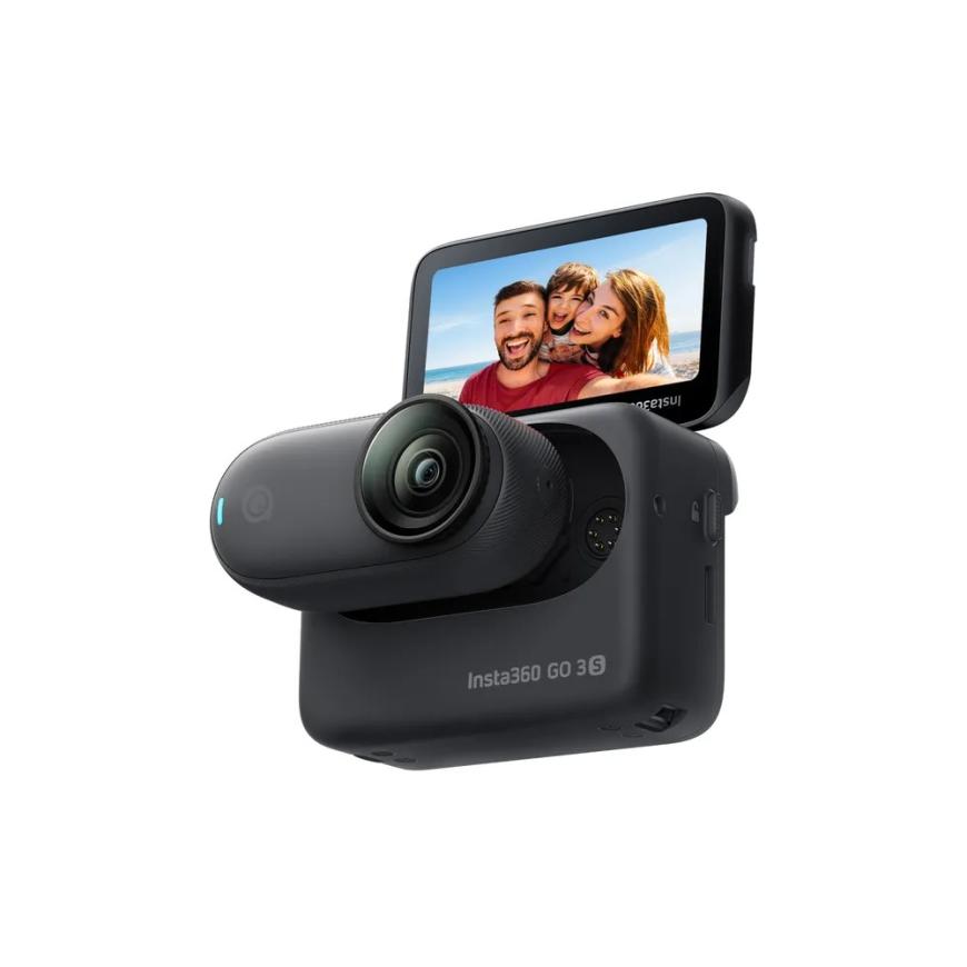 Экшн-камера Insta360 GO 3S (64 ГБ) 64 ГБ черный (Midnight Black)