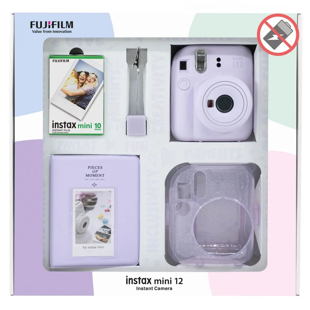 Фотоаппарат моментальной печати Fujifilm Instax Mini 12 фиолетовый (Lilac Purple)