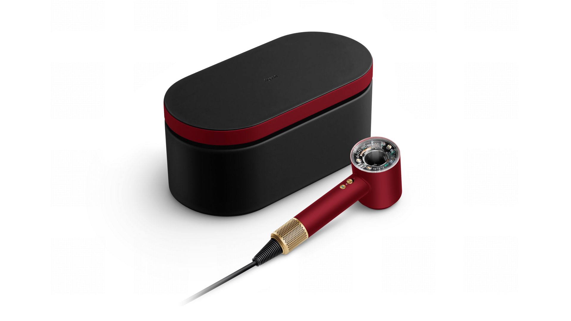 Стайлер Dyson Supersonic Nural HD16 красный (Red Velvet / Gold)