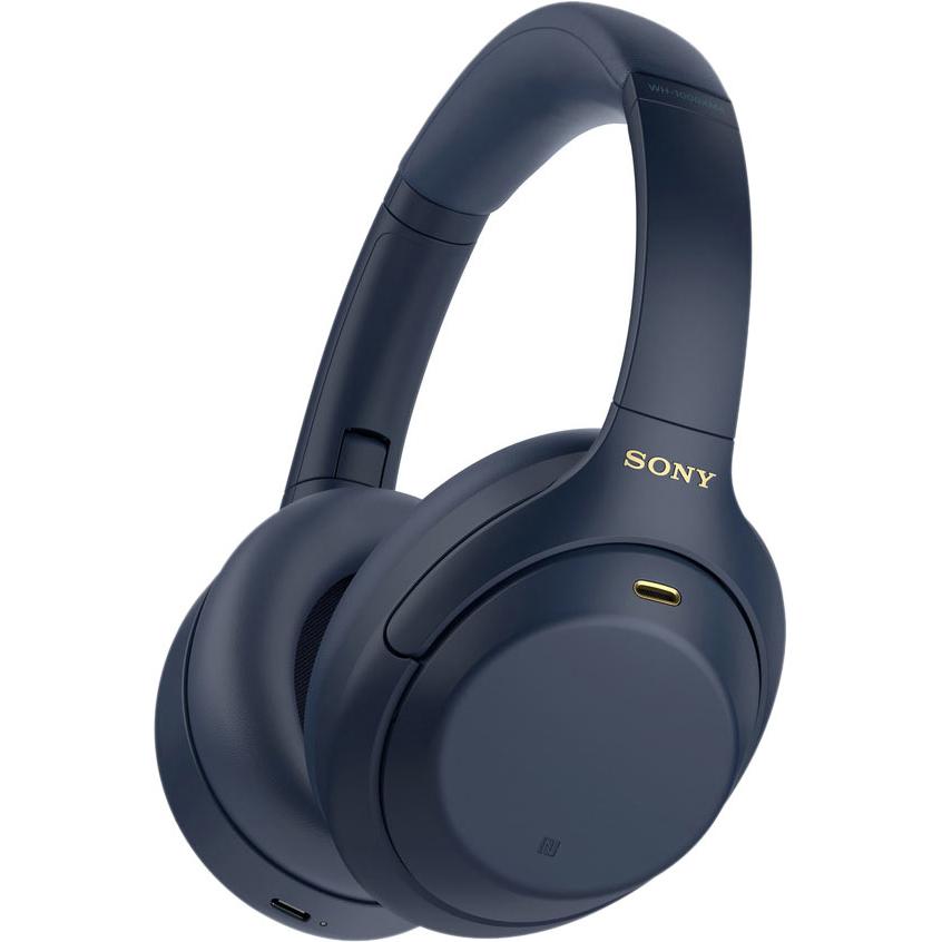 Беспроводные наушники Sony WH-1000XM4 синий (Midnight Blue)