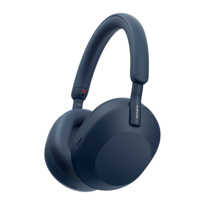 Беспроводные наушники Sony WH-1000XM5 синий (Midnight Blue)