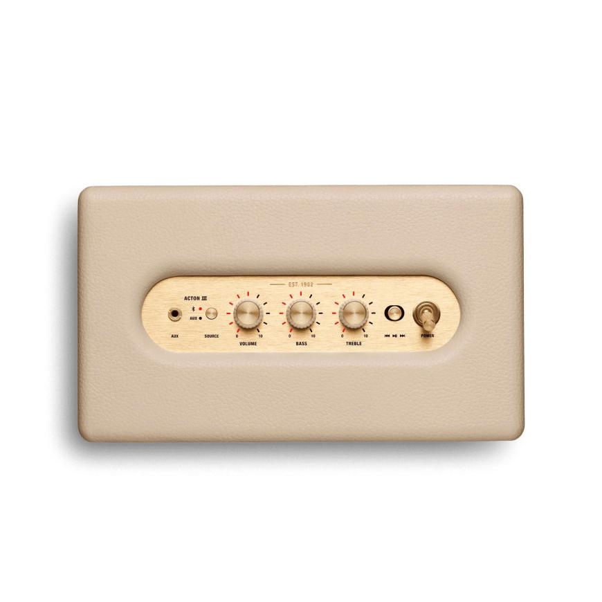 Портативная колонка Marshall Acton III белый (Cream)