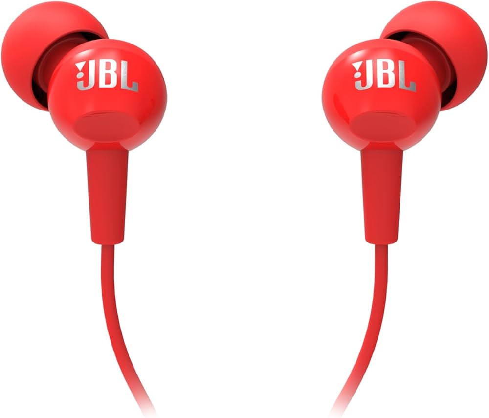 Беспроводные наушники Jbl C100Si красный (Red)