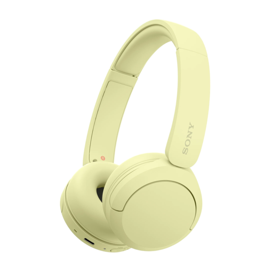 Беспроводные наушники Sony WH-CH520 желтый