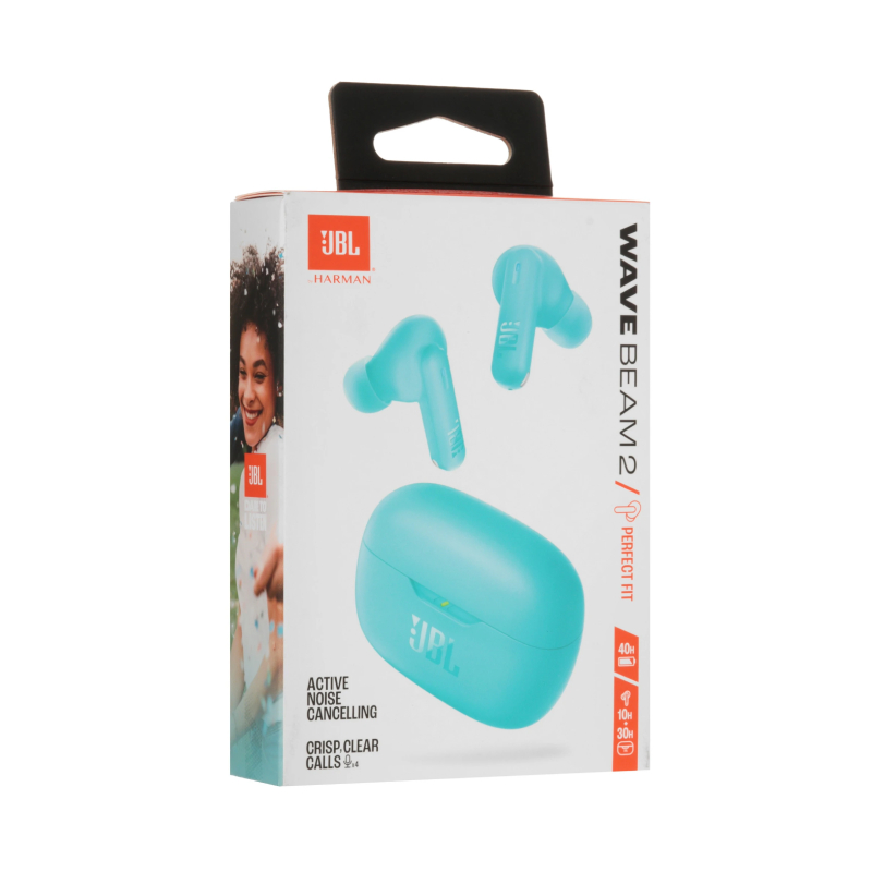 Беспроводные наушники Jbl Tune Beam 2 зеленый (Teal)