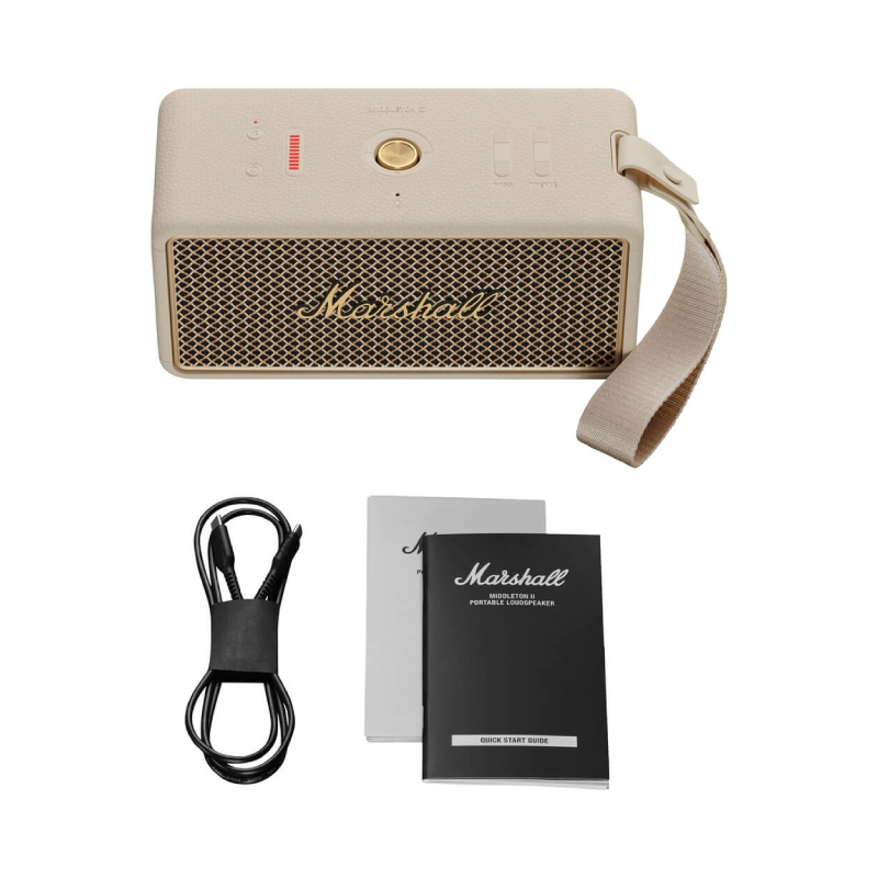 Портативная колонка Marshall Middleton II белый (Cream)