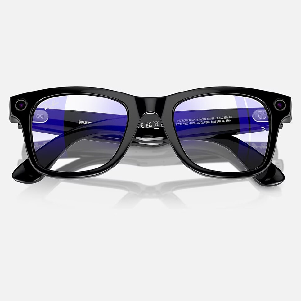 Солнцезащитные очки Ray-Ban Meta Wayfarer Smart Glasses (RW4008)