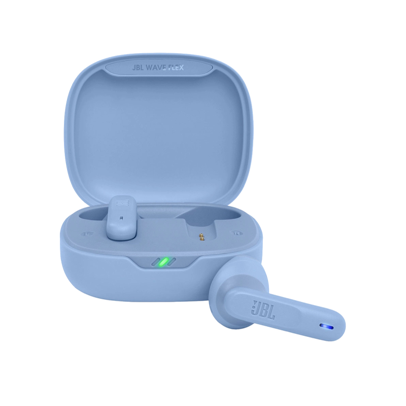 Беспроводные наушники Jbl Wave Flex голубой (Blue)