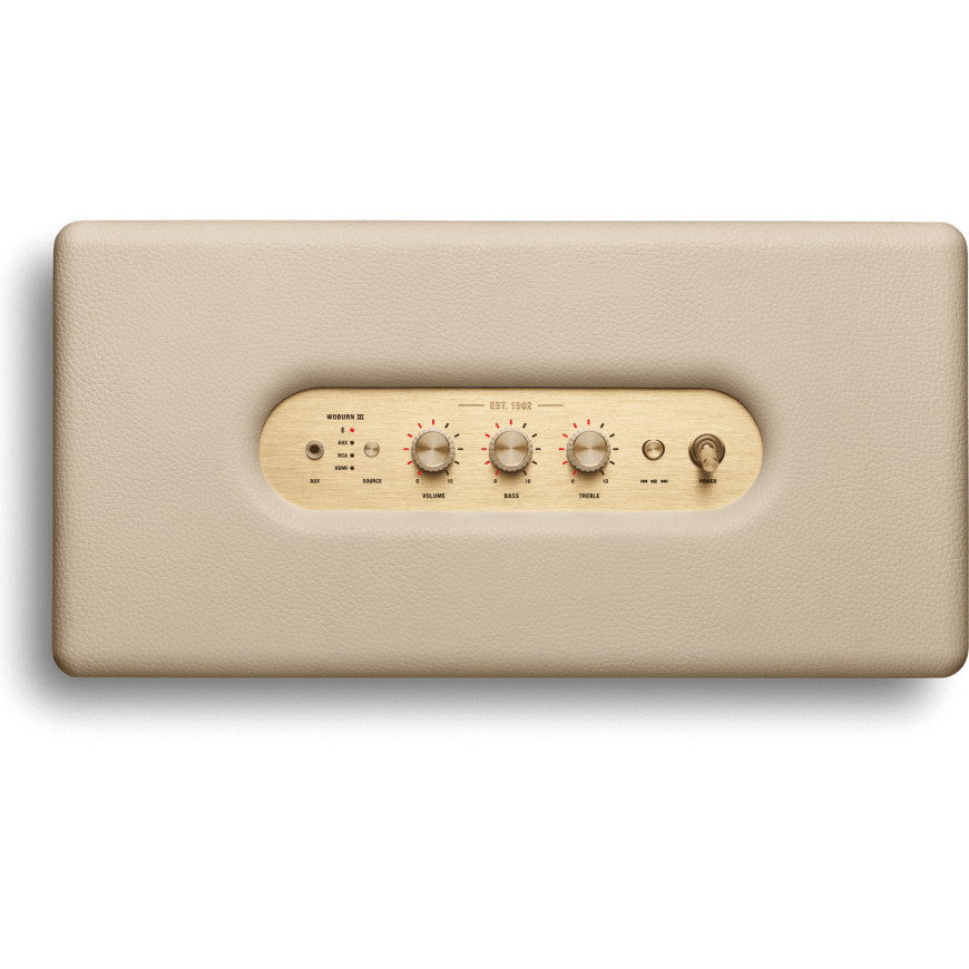 Портативная колонка Marshall Woburn III белый (Cream)