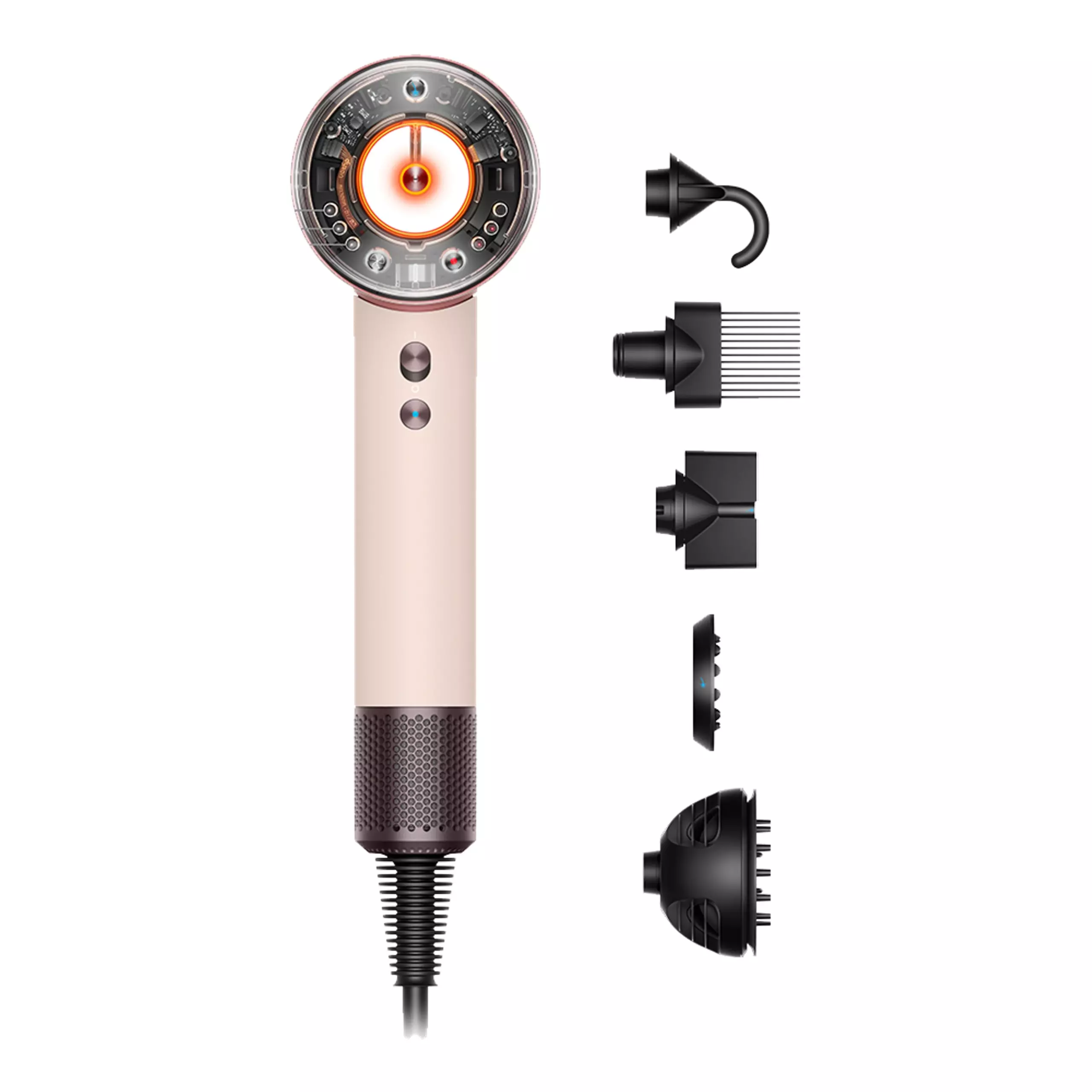 Стайлер Dyson Supersonic Nural HD16 розовый (Ceramic Pink / Rose Gold)