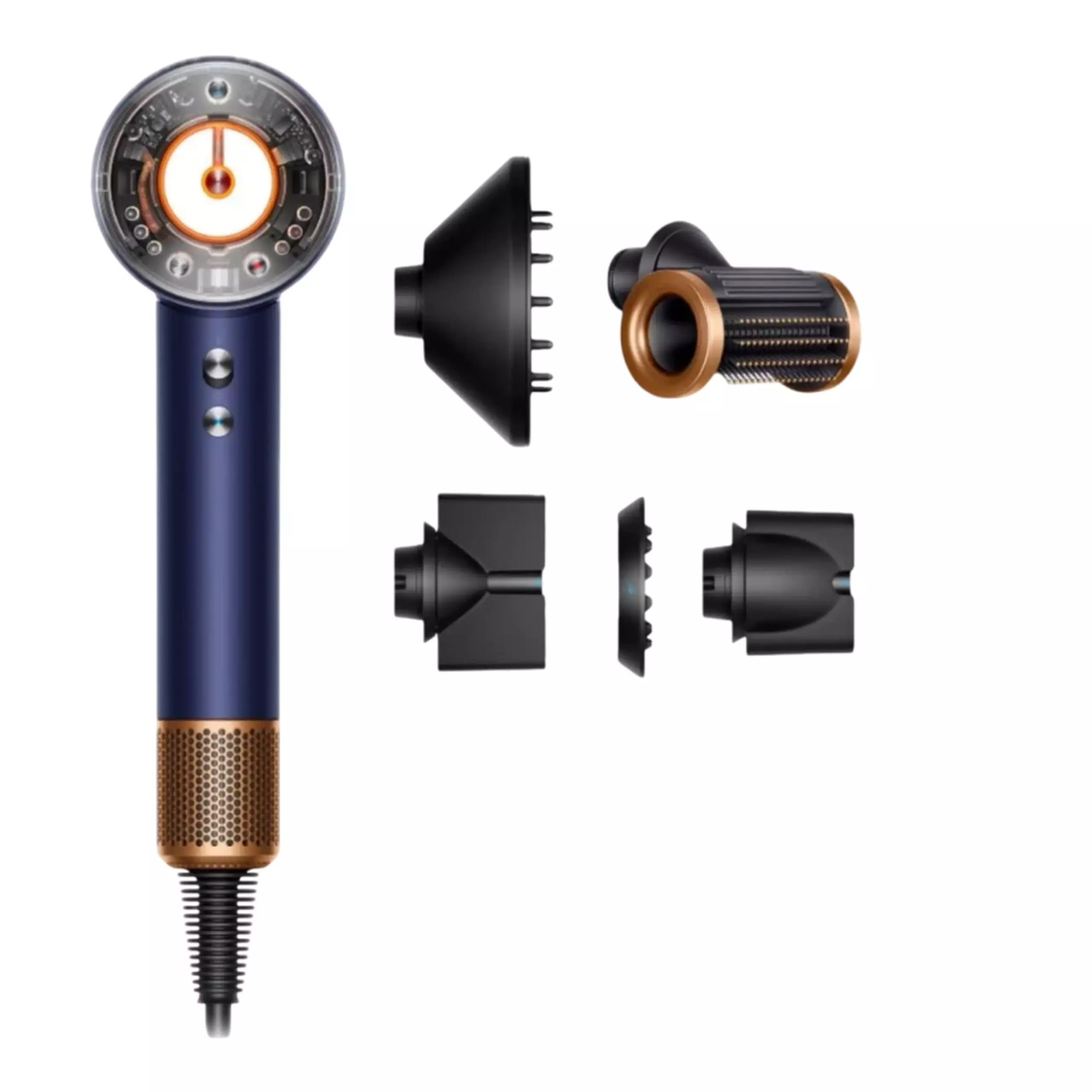 Стайлер Dyson Supersonic Nural HD16 синий (Prussian Blue / Rich Copper)